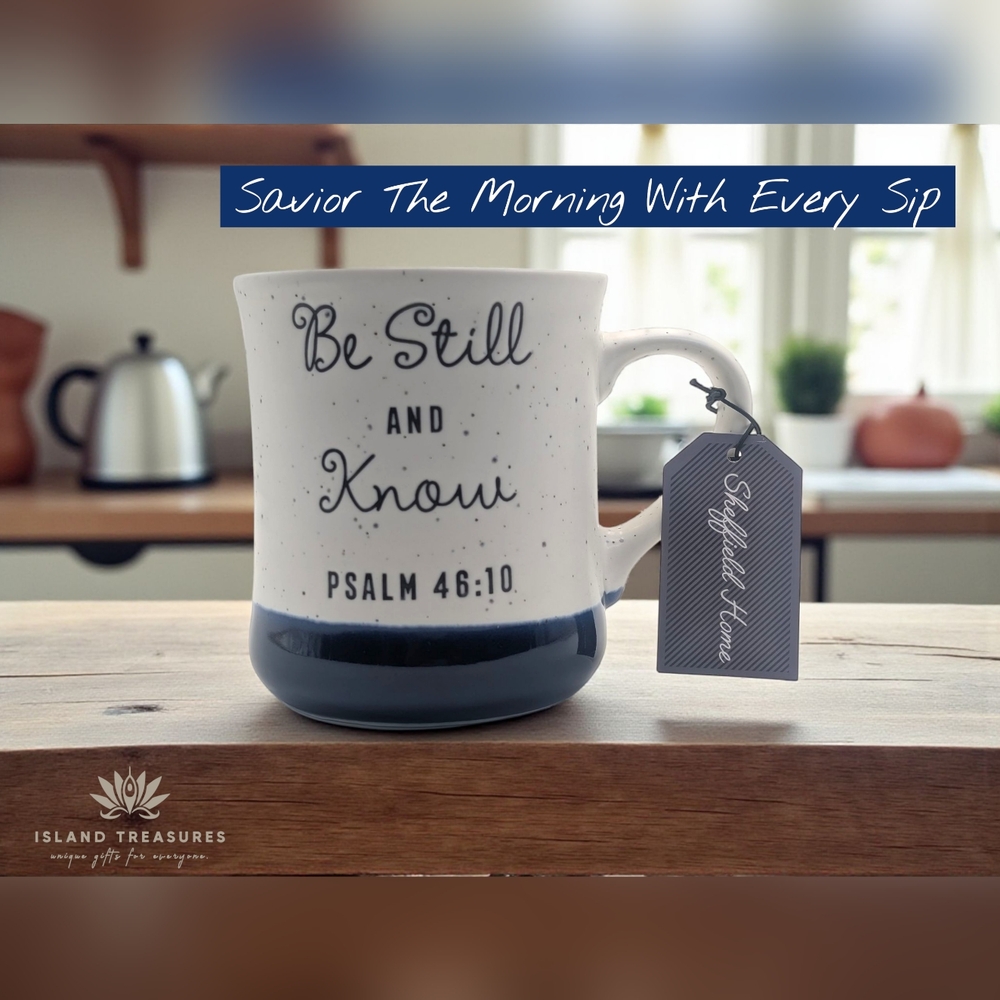 Sheffield Home "Be Still" Mug
